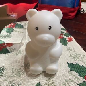 White Bear Night Light with changing colors for Kids